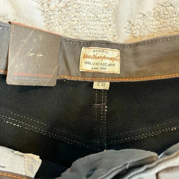 Original Weatherproof Vintage Since 1948 34x32 Taupe Regular - Picture 5 of 5